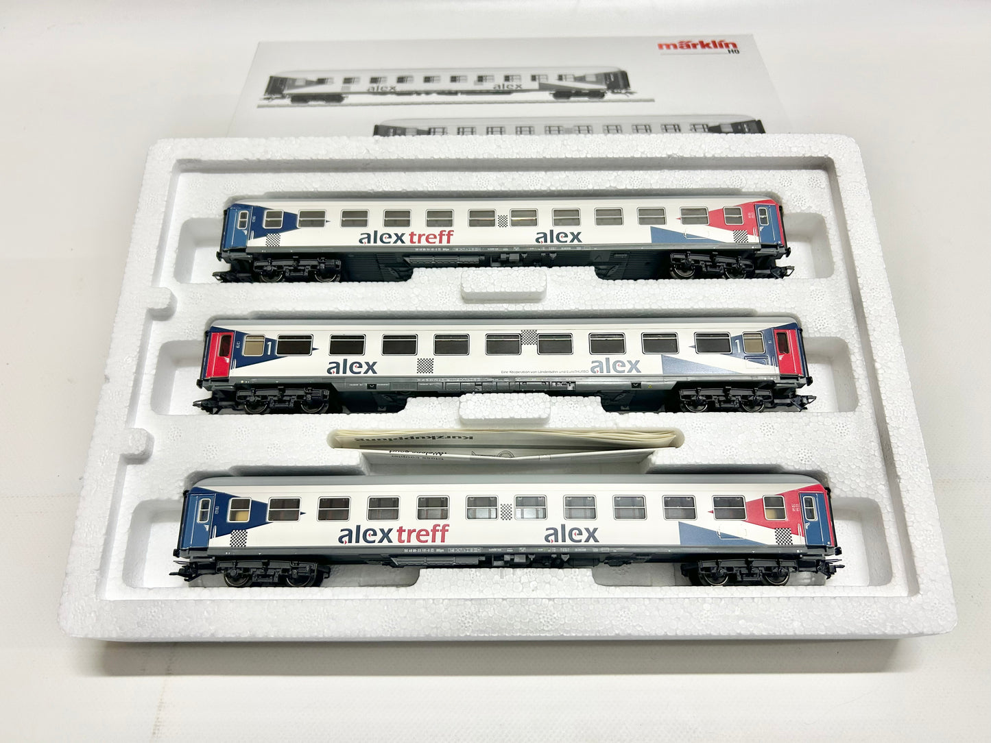 Märklin 42953 ALEX Express Train Car Set H0