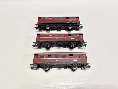 Märklin 3x Personenwagen Nahverkehr DB AC H0
