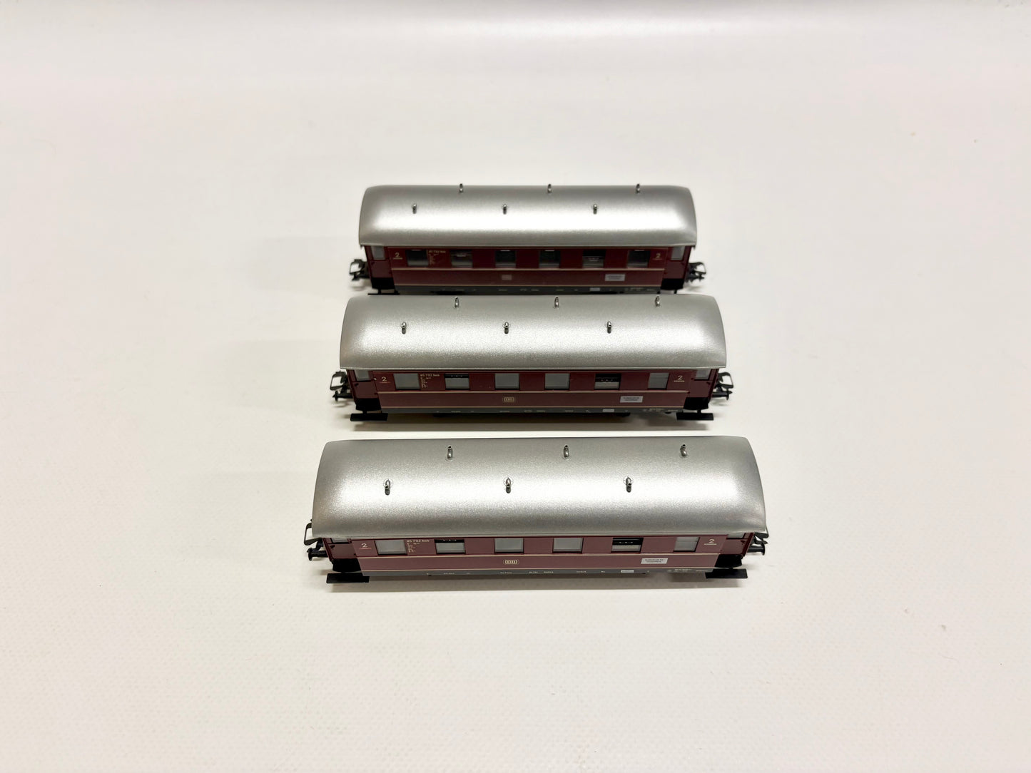 Märklin 3x Personenwagen Nahverkehr DB AC H0