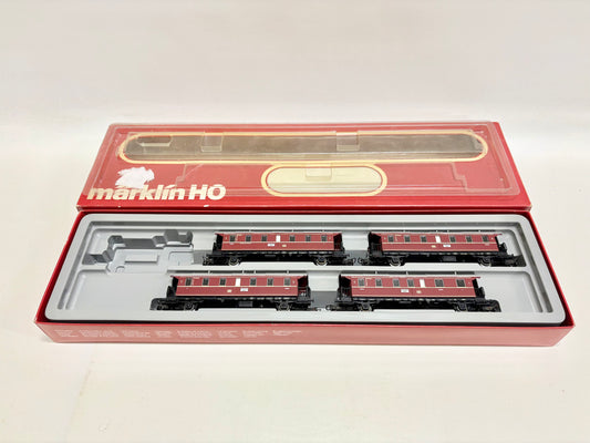 Märklin 2858 OHNE LOK Nahverkehr Personenzug DB AC H0