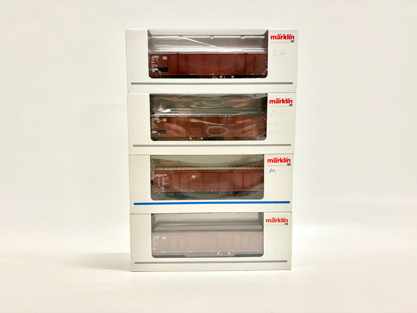 Märklin 46908 46900 46911 4726 Offene Güterwagen DB AC H0