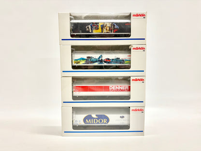 Märklin 4735 4x Hbis Güterwagen Containerwagen SBB AC H0