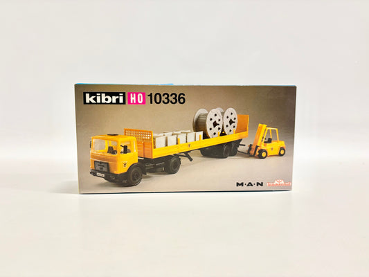 Kibri 10336 MAN Sattelschlepper mit Gabelstabler H0