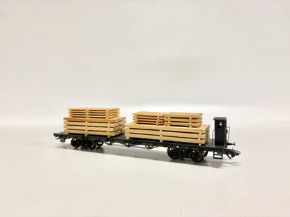 Märklin 46282 Flachwagen mit Holzladung K.Bay.Stst.B AC H0