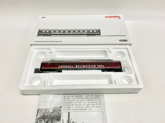 Märklin 42080 Zwischenwagen 1954 Weltmeister VT 08.5 H0