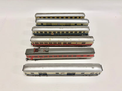 Märklin 6x D-Zug Wagen Personenwagen Konvolut DB SBB AC H0
