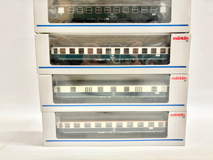 Märklin 5x D-Zug Wagen Personenwagen DB AC H0