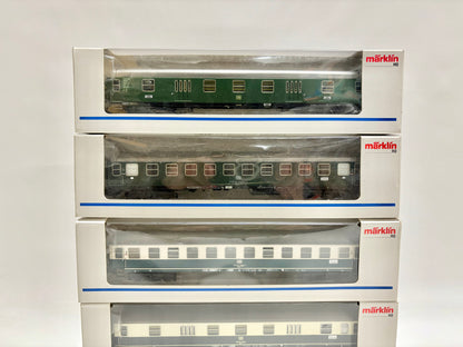 Märklin 5x D-Zug Wagen Personenwagen DB AC H0