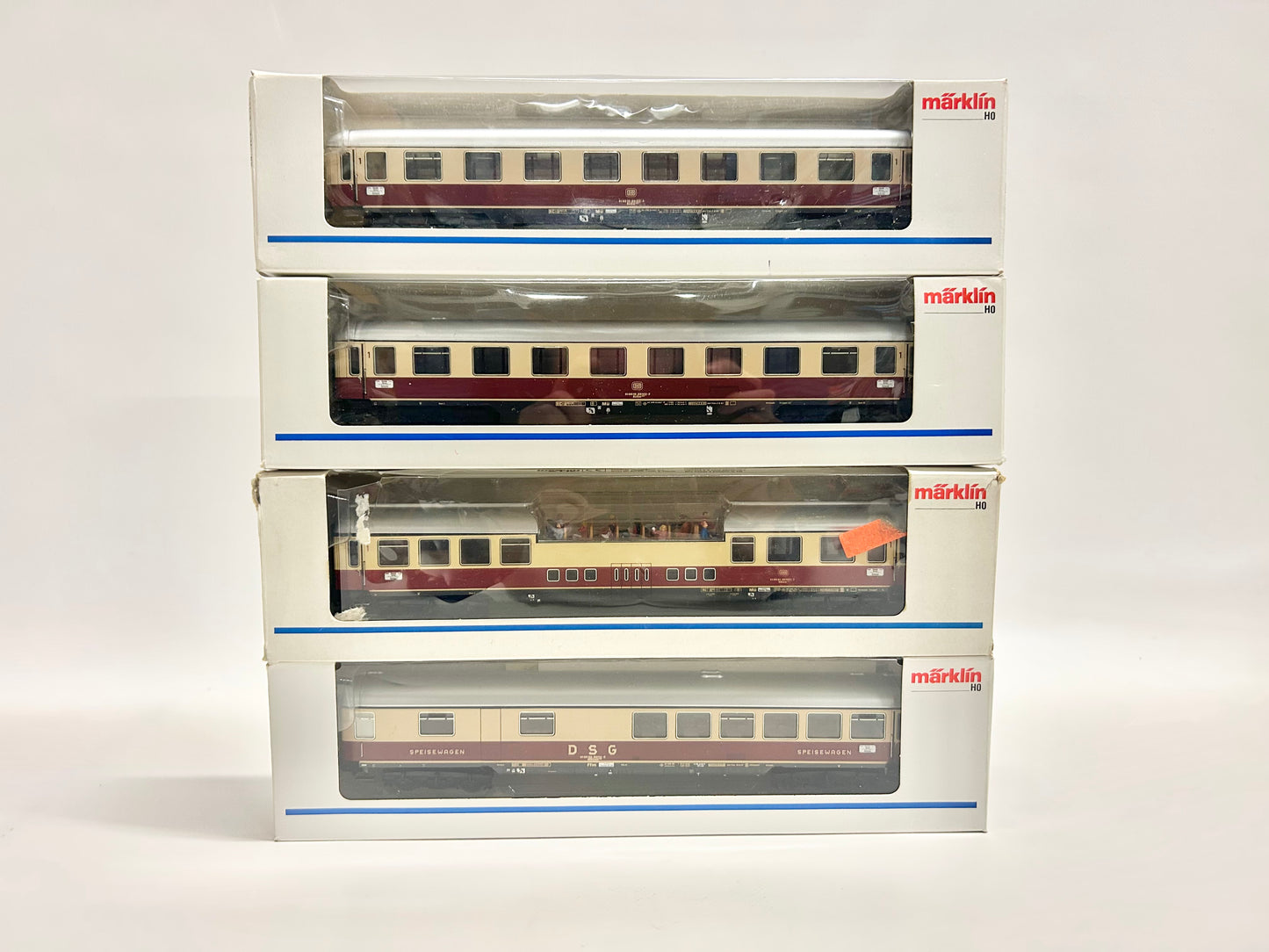 Märklin 4090 4985 4087 TEE Passenger Car H0
