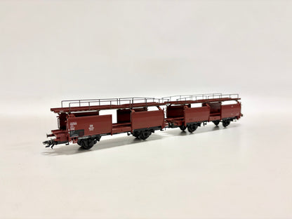 Märklin 46121 Doppel-Atutransportwagen Güterwagen DB AC H0