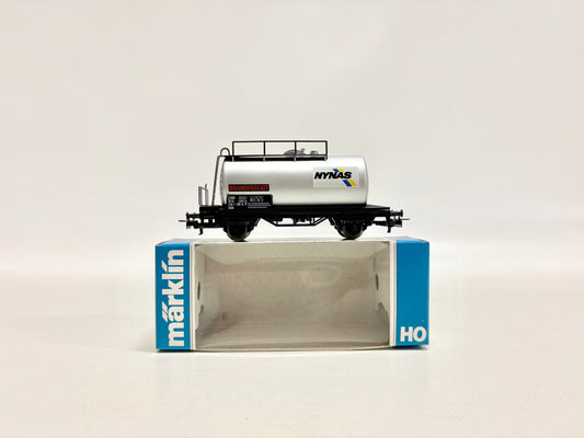 Märklin 4532 Güterwagen Kesselwagen "NYNAS" SJ AC H0
