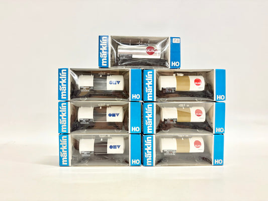 Märklin 6x 4444 4450 4448 Wagen-Set Kesselwagen Konvolut "ÖMV" ÖBB AC H0
