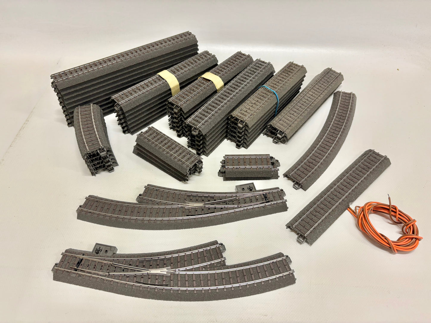 Märklin C-Gleise Konvolut 57 Teile 24188 24172 24671 24672 usw.