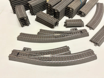 Märklin C-Gleise Konvolut 57 Teile 24188 24172 24671 24672 usw.