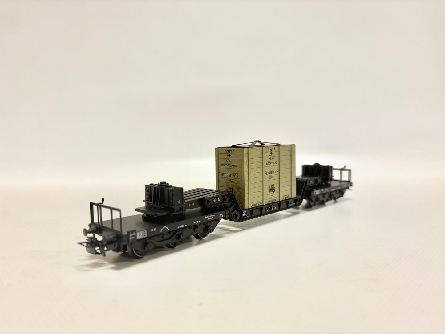 Märklin 4618 Schwerlastwagen mit Transportkiste DB AC H0