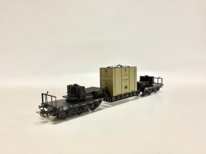 Märklin 4618 Schwerlastwagen mit Transportkiste DB AC H0