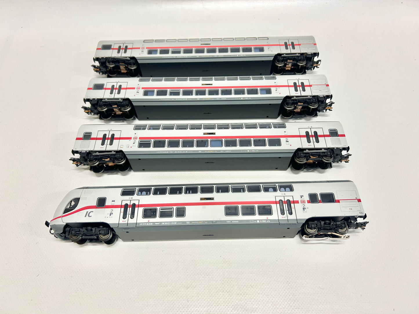 Märklin 4x IC2 Doppelstockwagen Personenwagen Konvolut H0