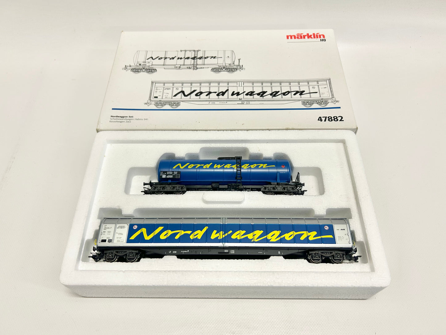 Märklin 47882 Wagen-Set Nordwaggon Güterwagen H0