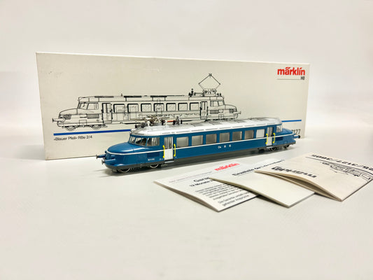 Märklin 3127 Elektro-Triebwagen "Blauer Pfeil" RBe 2/4 SBB AC H0