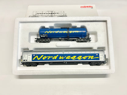 Märklin 47882 Wagen-Set Nordwaggon Güterwagen H0