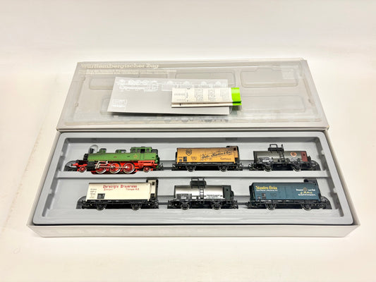 Märklin 2857 Zugpackung Württ. Güterzug mit Dampflok K.W.St.E. AC H0