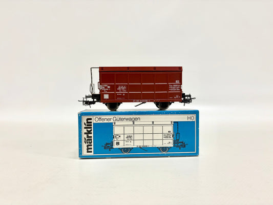 Märklin 4656 Güterwagen Offener Seitenentladewagen SNCB AC H0
