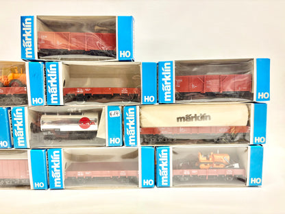Märklin 10x Güterwagen Konvolut DB AC H0