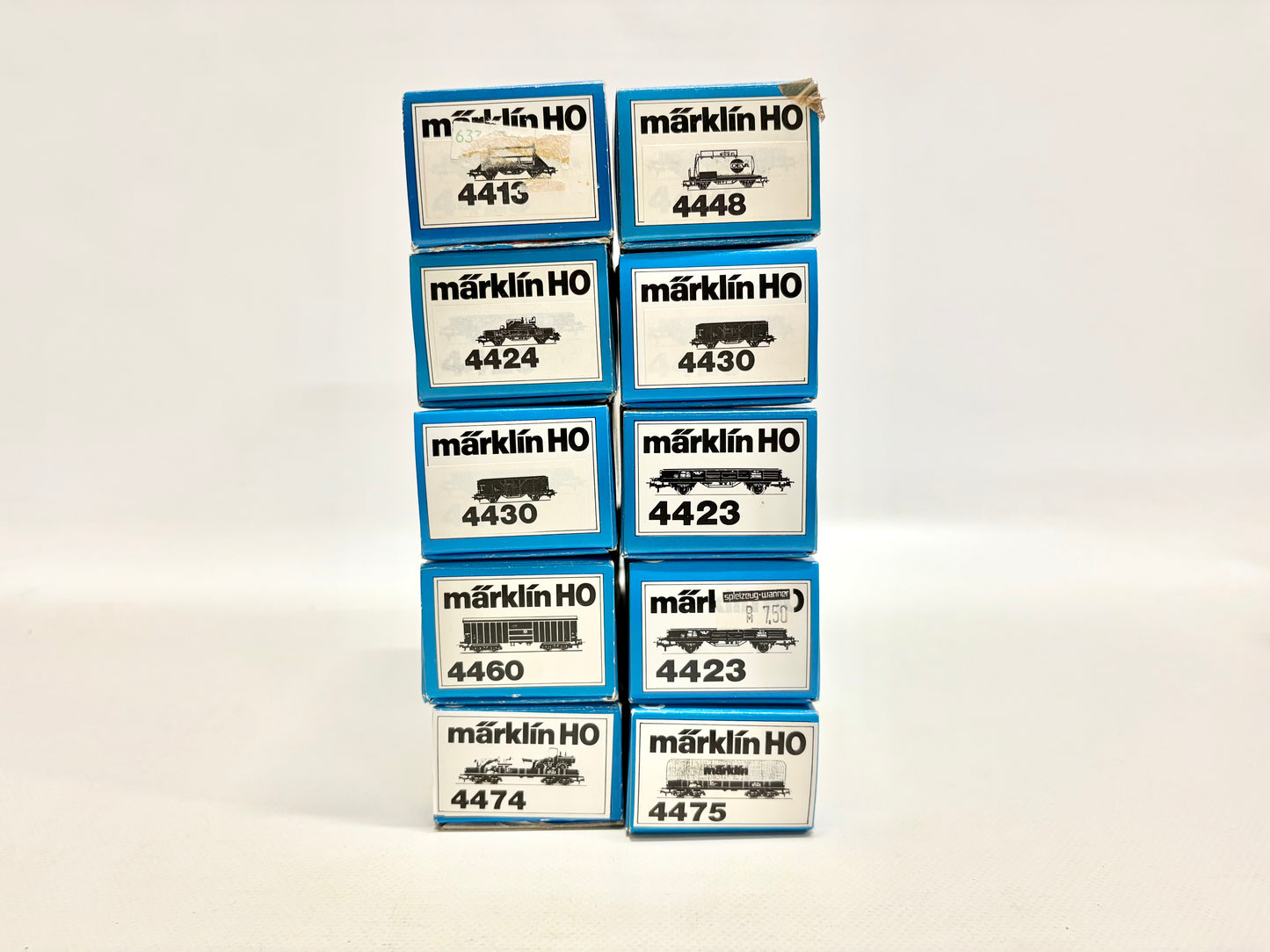 Märklin 10x Güterwagen Konvolut DB AC H0