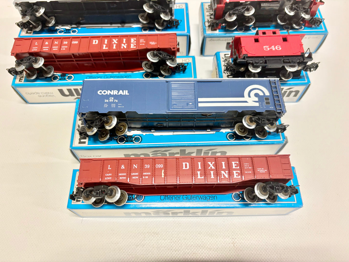 Märklin USA Güterwagen Konvolut AC H0