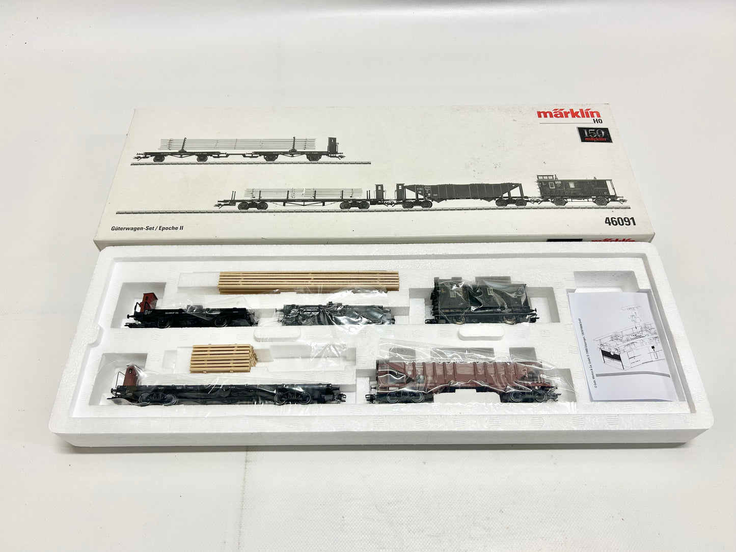 Märklin 46091 Wagen-Set Güterwagen Epoche III DR AC H0