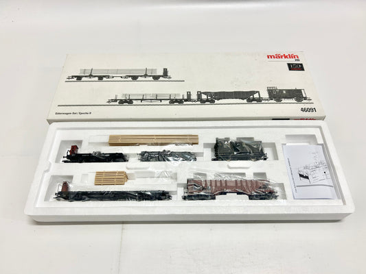 Märklin 46091 Wagen-Set Güterwagen Epoche III DR AC H0