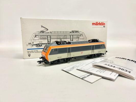 Märklin 3334 E-Lok Serie BB26000 Souffelweyersheim SNCF AC H0