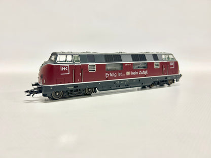 Märklin 01505 Diesellok Br 220 SoMo "IHK Erfolg ist kein Zufall" DB AC H0