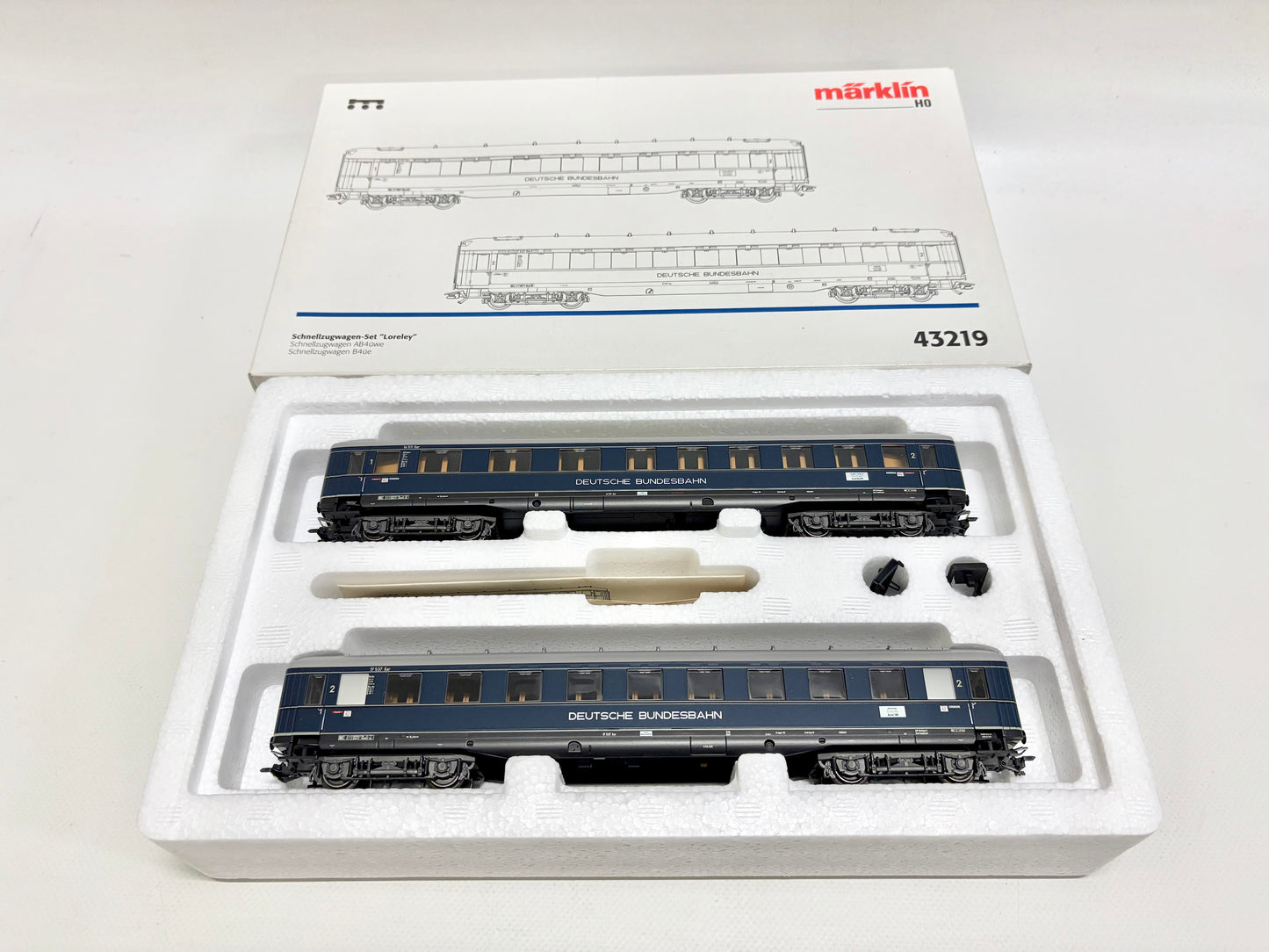 Märklin 43219 Wagen-Set "Loreley" Personenwagen DB AC H0