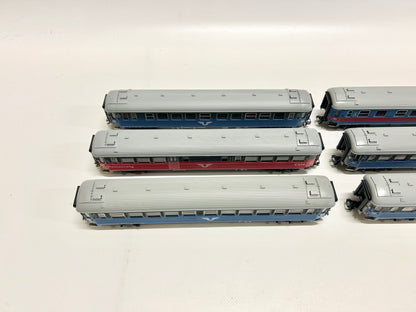 Märklin 6x Schwedische Personenwagen Konvolut H0
