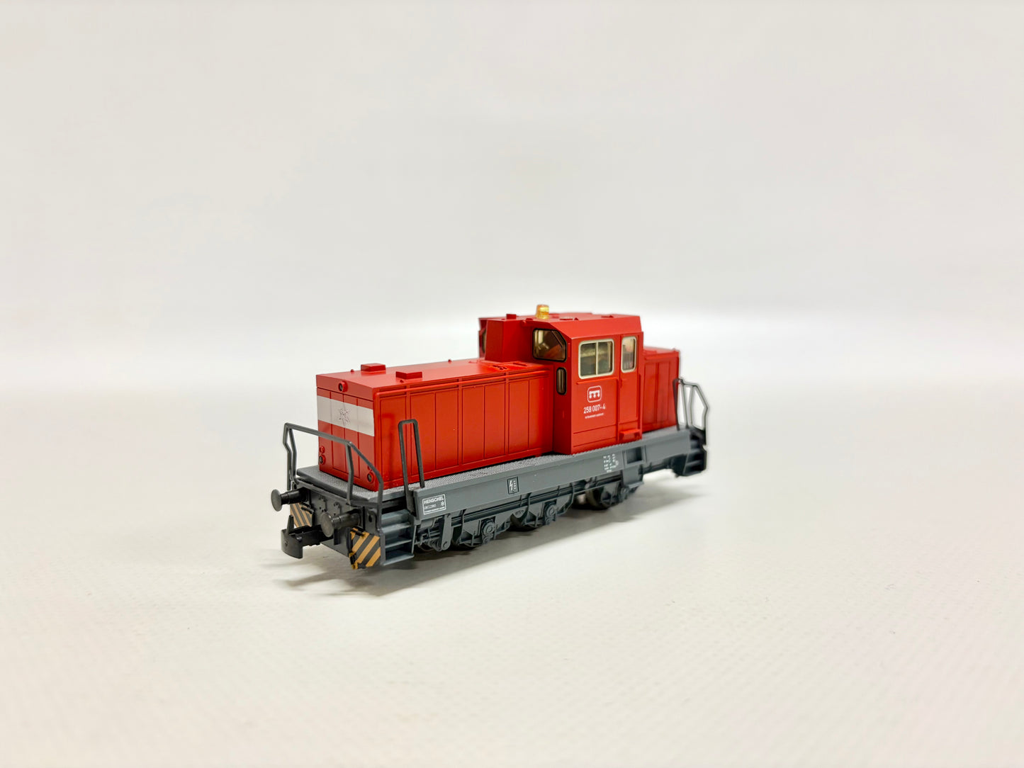 Märklin Digital Diesellok Br 258 007-4 Rangierlok mit Blinklicht DB AC H0