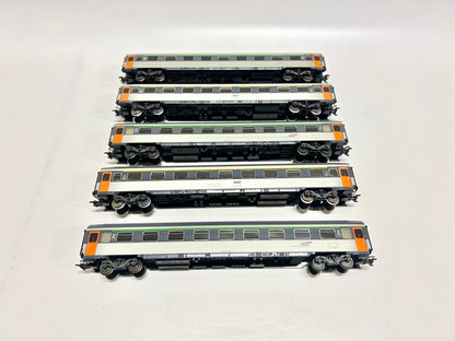 Märklin 5x SNCF Personenwagen Konvolut H0