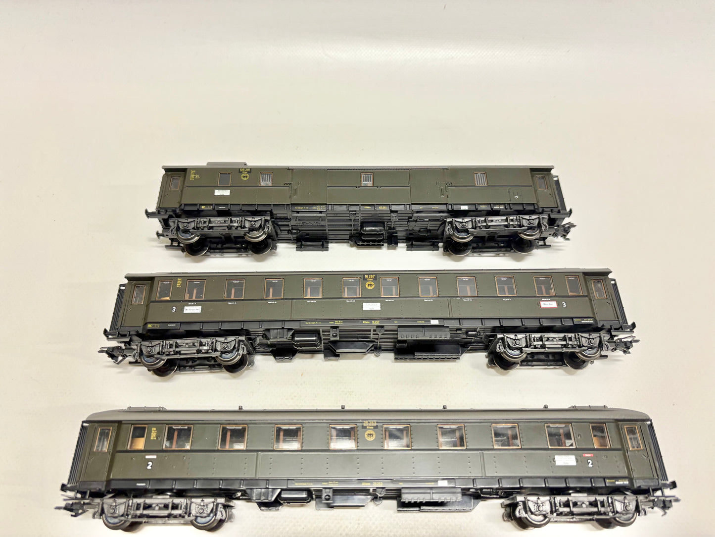 Märklin 4x Personenwagen Schnellzug DRG AC H0