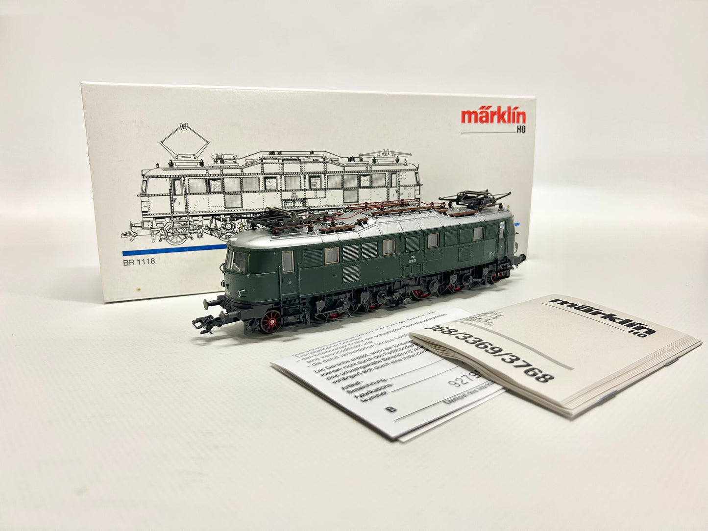 Märklin 3369 E-Lok Br 1118 ÖBB AC H0