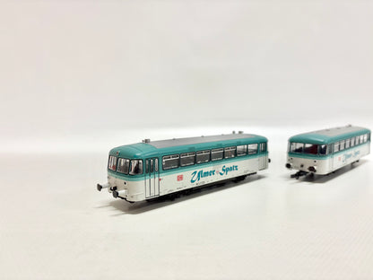 Roco 63023 DSS Dieseltriebwagen Br 798 + 998 "Ulmer Spatz" DB DC H0