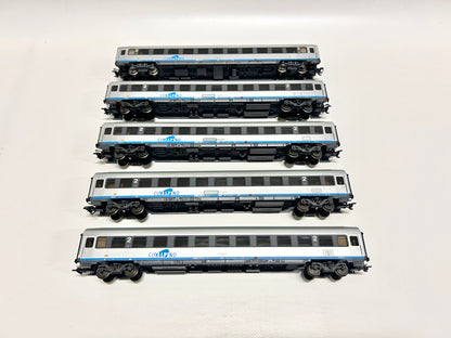 Märklin 5x 41897 Cisalpino Personenwagen Konvolut H0
