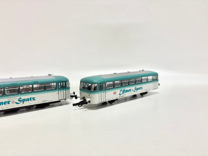 Roco 63023 DSS Dieseltriebwagen Br 798 + 998 "Ulmer Spatz" DB DC H0