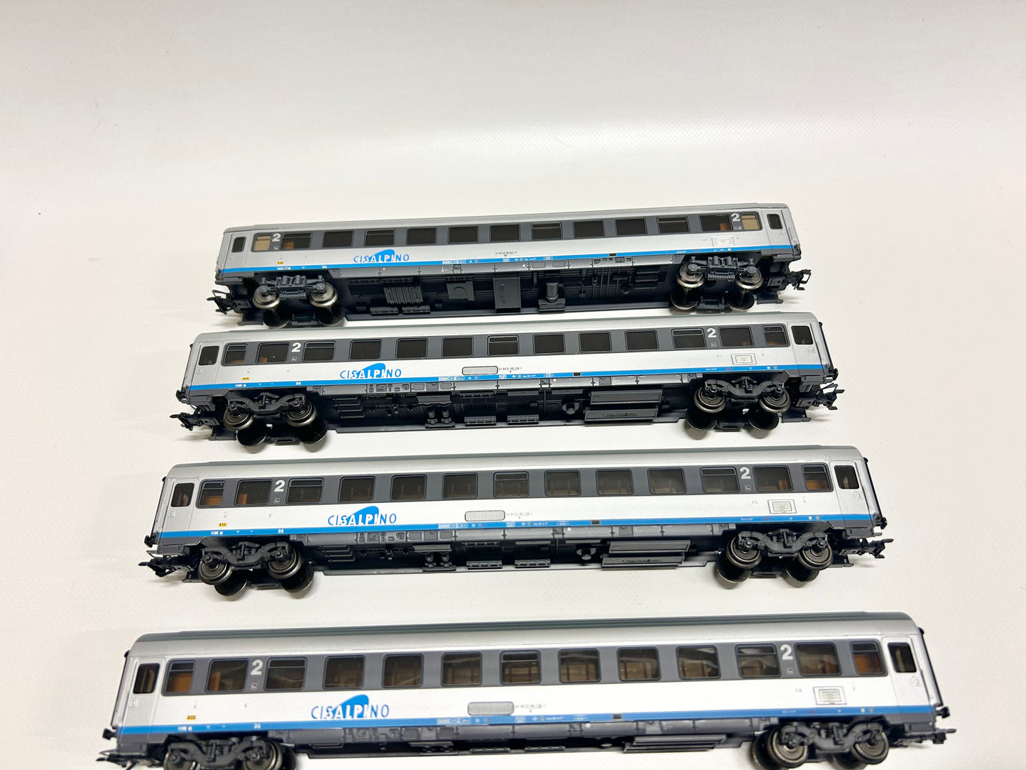 Märklin 5x 41897 Cisalpino Personenwagen Konvolut H0