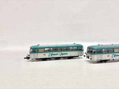 Roco 63023 DSS Dieseltriebwagen Br 798 + 998 "Ulmer Spatz" DB DC H0