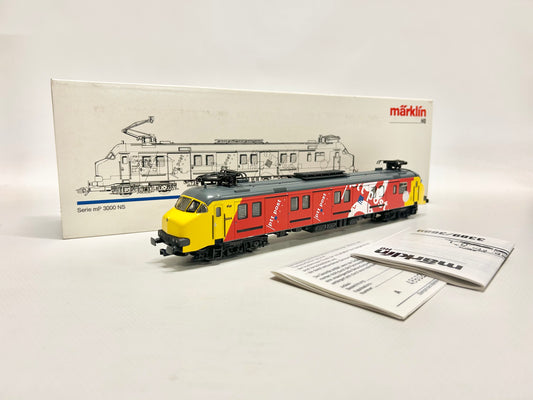 Märklin 3388 Elektro-Triebwagen Serie mP 3000 NS Posttriebwagen NS AC H0