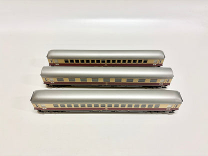 Märklin 3x Personenwagen TEE Rheinpfeil mit Innenbeleuchtung DB H0