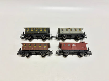 Märklin 4035 Wagen-Set Personenwagen K.P.E.V. AC H0