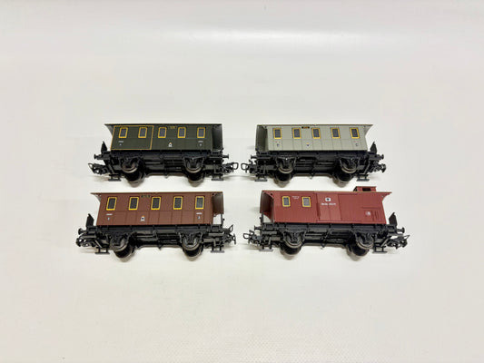 Märklin 4035 Wagen-Set Personenwagen K.P.E.V. AC H0