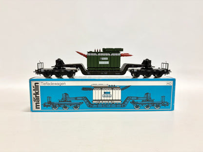 Märklin 4617 Schwerlastwagen mit Transformator DB AC H0