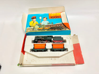 Fleischmann 1000 Startpackung Güterzug mit Uhrwerkantrieb